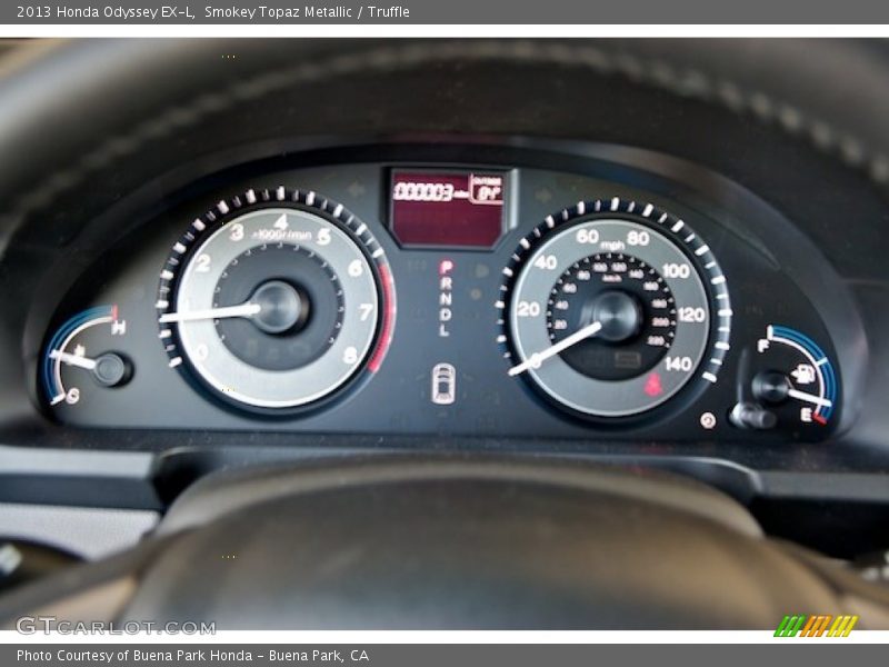  2013 Odyssey EX-L EX-L Gauges