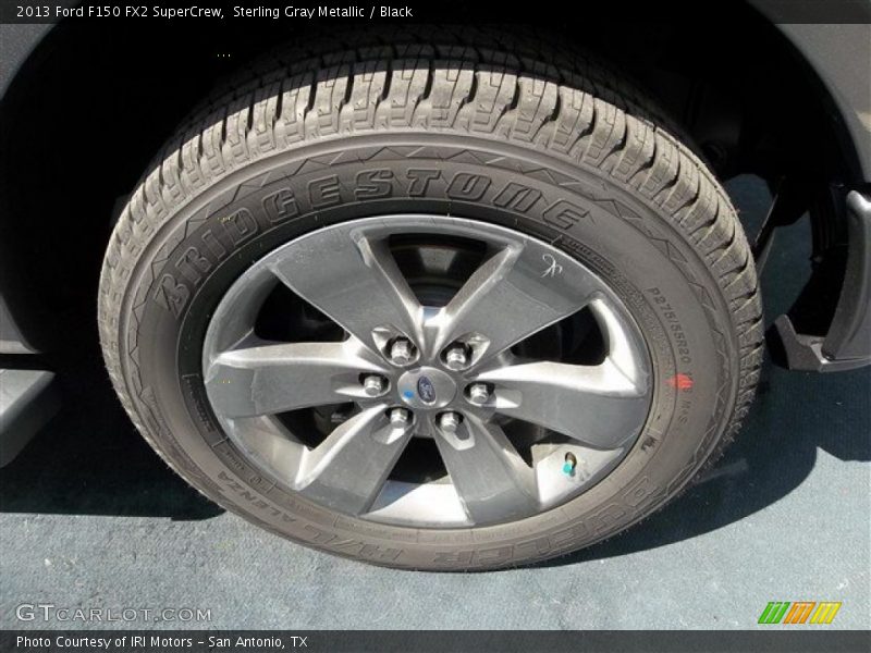Sterling Gray Metallic / Black 2013 Ford F150 FX2 SuperCrew