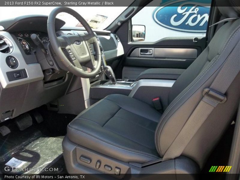 Sterling Gray Metallic / Black 2013 Ford F150 FX2 SuperCrew