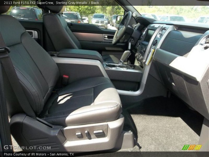 Sterling Gray Metallic / Black 2013 Ford F150 FX2 SuperCrew