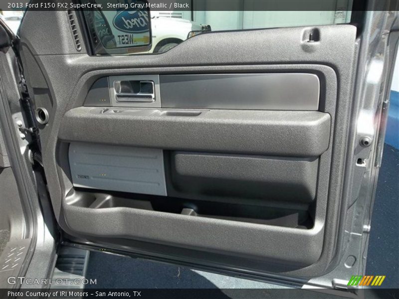 Sterling Gray Metallic / Black 2013 Ford F150 FX2 SuperCrew