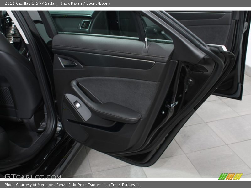 Black Raven / Ebony/Ebony 2012 Cadillac CTS -V Sedan