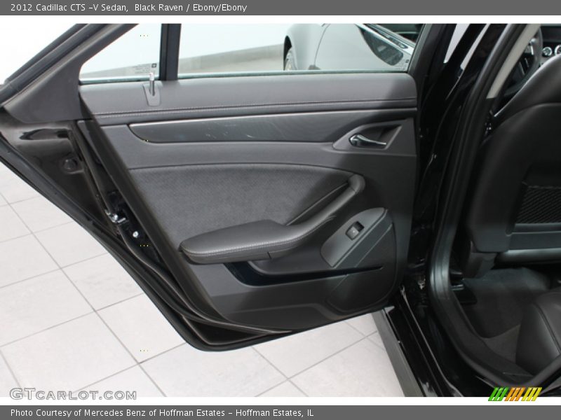 Black Raven / Ebony/Ebony 2012 Cadillac CTS -V Sedan