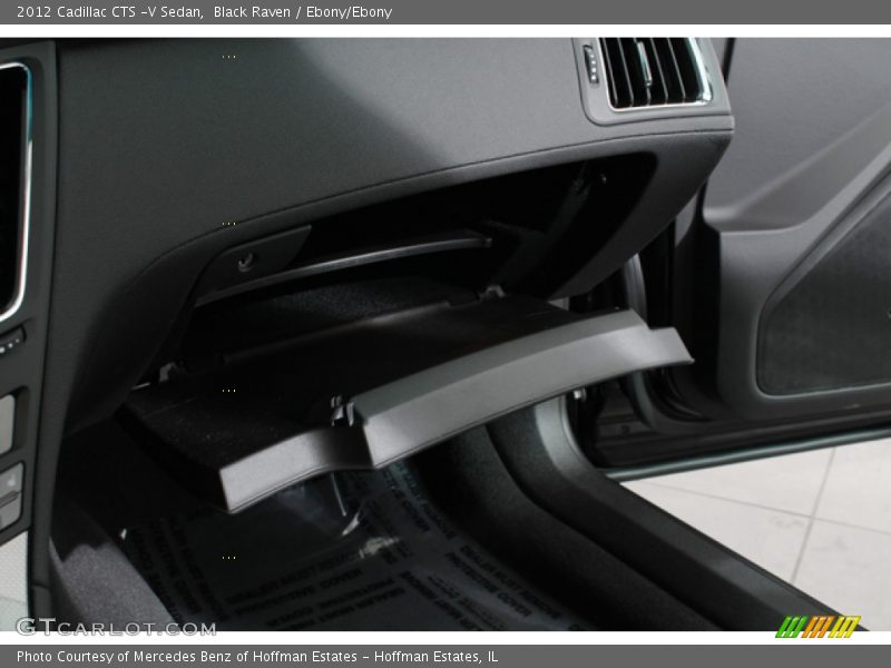Black Raven / Ebony/Ebony 2012 Cadillac CTS -V Sedan