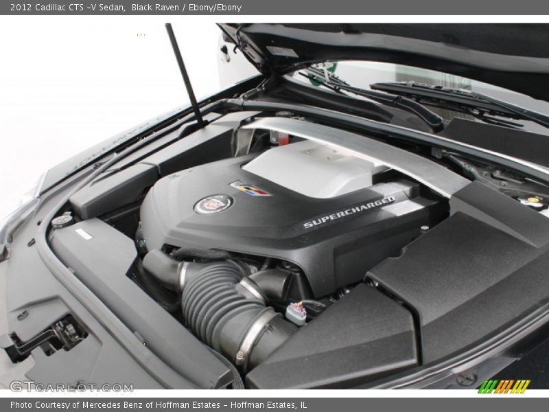 Black Raven / Ebony/Ebony 2012 Cadillac CTS -V Sedan