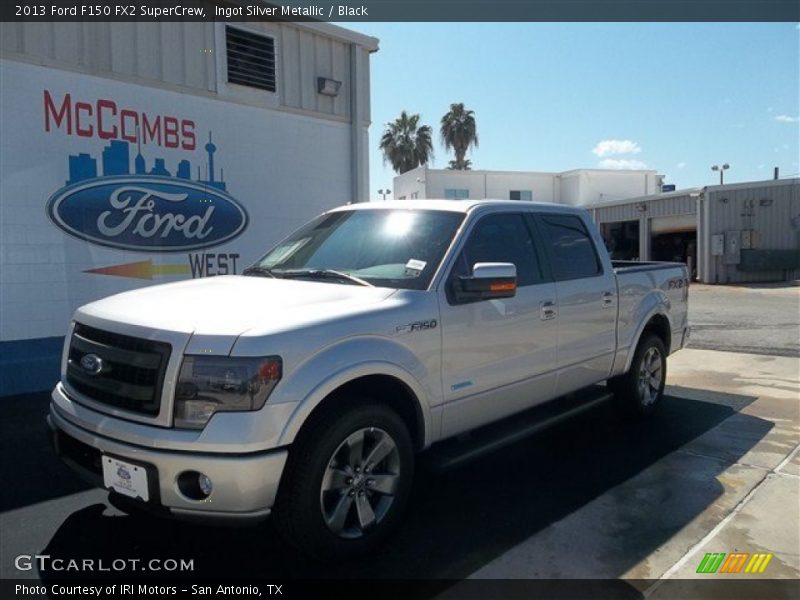 Ingot Silver Metallic / Black 2013 Ford F150 FX2 SuperCrew