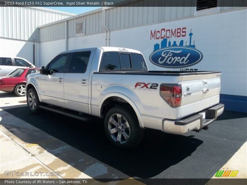 Ingot Silver Metallic / Black 2013 Ford F150 FX2 SuperCrew