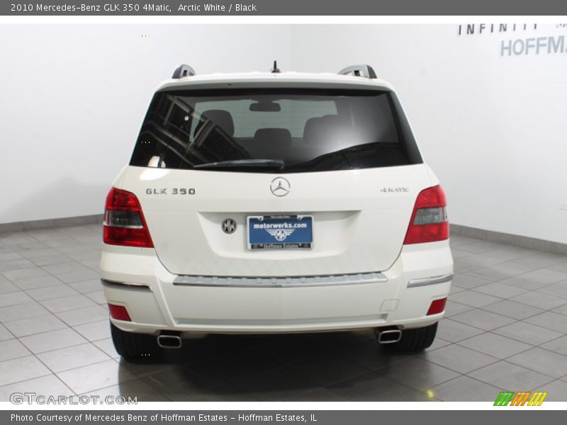 Arctic White / Black 2010 Mercedes-Benz GLK 350 4Matic
