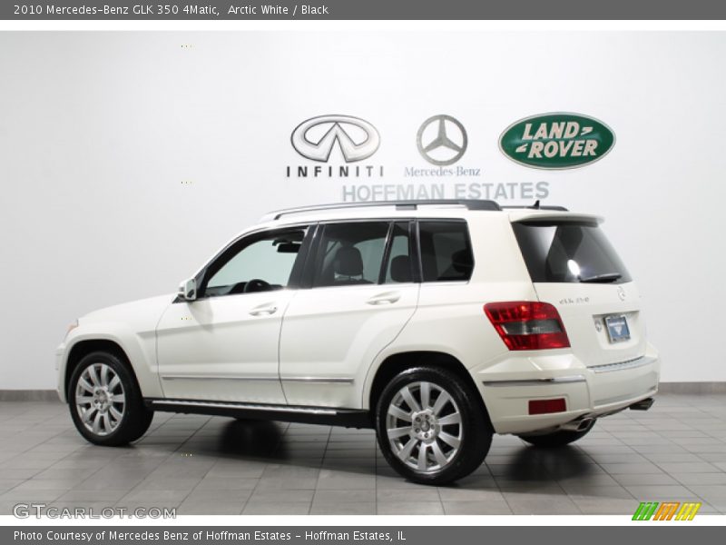 Arctic White / Black 2010 Mercedes-Benz GLK 350 4Matic