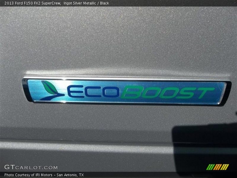 Ingot Silver Metallic / Black 2013 Ford F150 FX2 SuperCrew