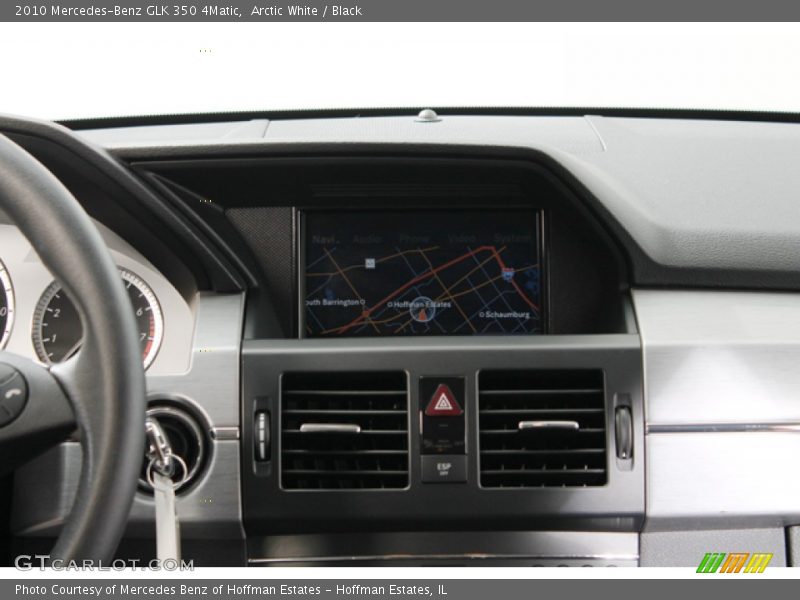 Arctic White / Black 2010 Mercedes-Benz GLK 350 4Matic