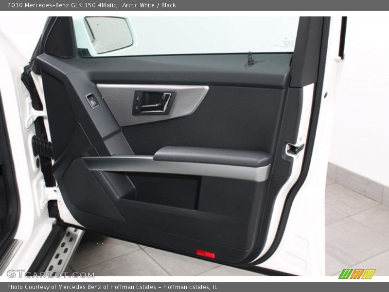 Arctic White / Black 2010 Mercedes-Benz GLK 350 4Matic