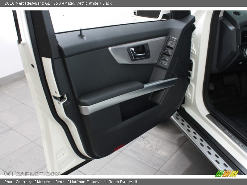 Arctic White / Black 2010 Mercedes-Benz GLK 350 4Matic