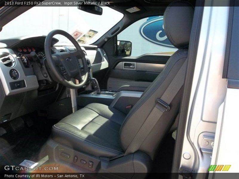 Ingot Silver Metallic / Black 2013 Ford F150 FX2 SuperCrew