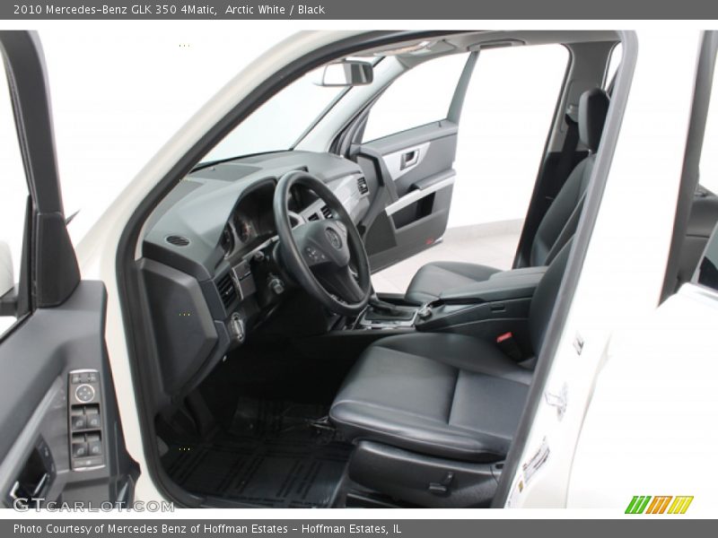 Arctic White / Black 2010 Mercedes-Benz GLK 350 4Matic