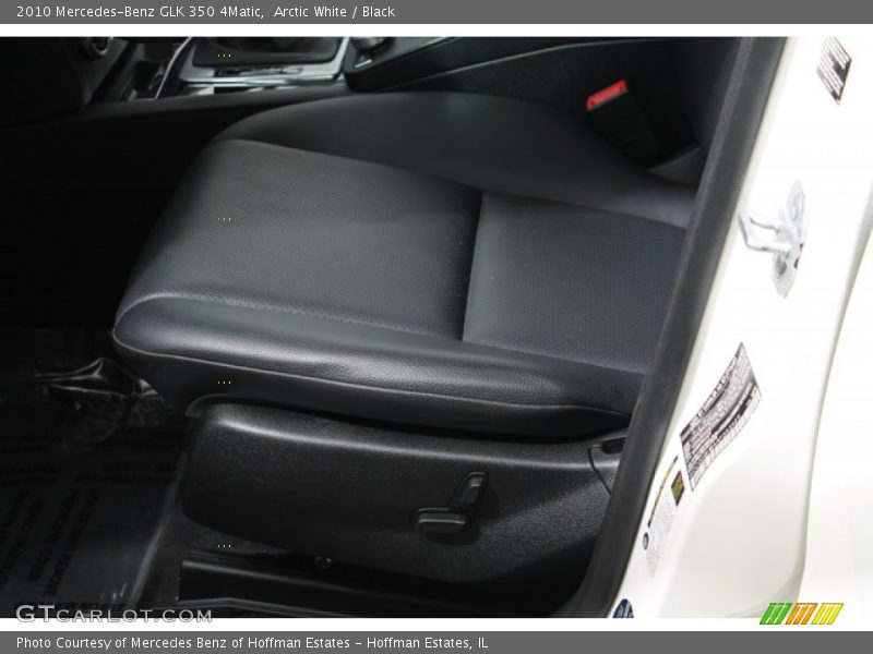 Arctic White / Black 2010 Mercedes-Benz GLK 350 4Matic