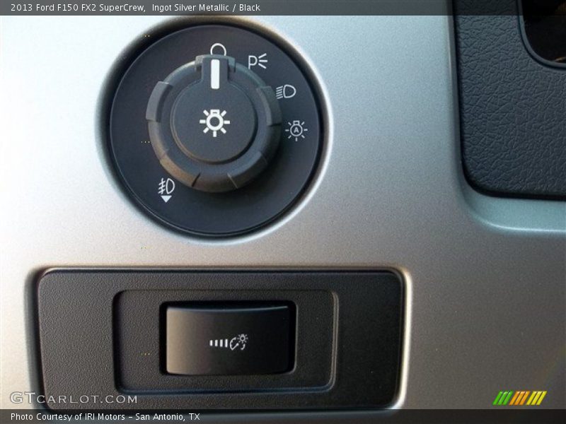 Ingot Silver Metallic / Black 2013 Ford F150 FX2 SuperCrew