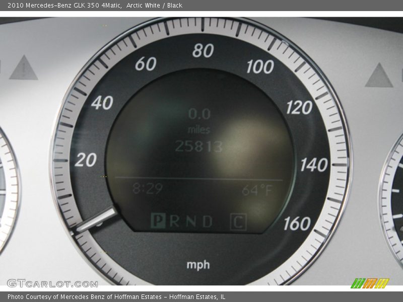 Arctic White / Black 2010 Mercedes-Benz GLK 350 4Matic