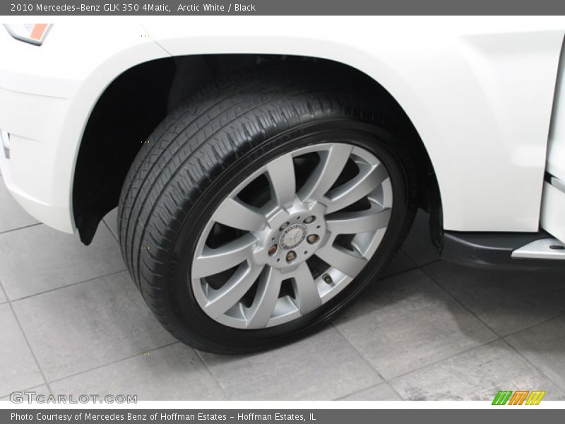 Arctic White / Black 2010 Mercedes-Benz GLK 350 4Matic