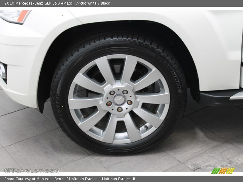Arctic White / Black 2010 Mercedes-Benz GLK 350 4Matic