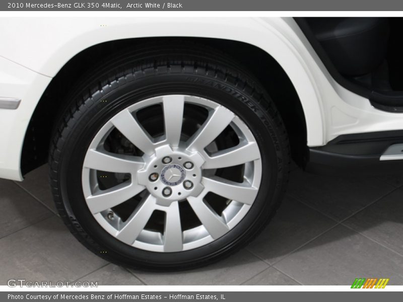 Arctic White / Black 2010 Mercedes-Benz GLK 350 4Matic