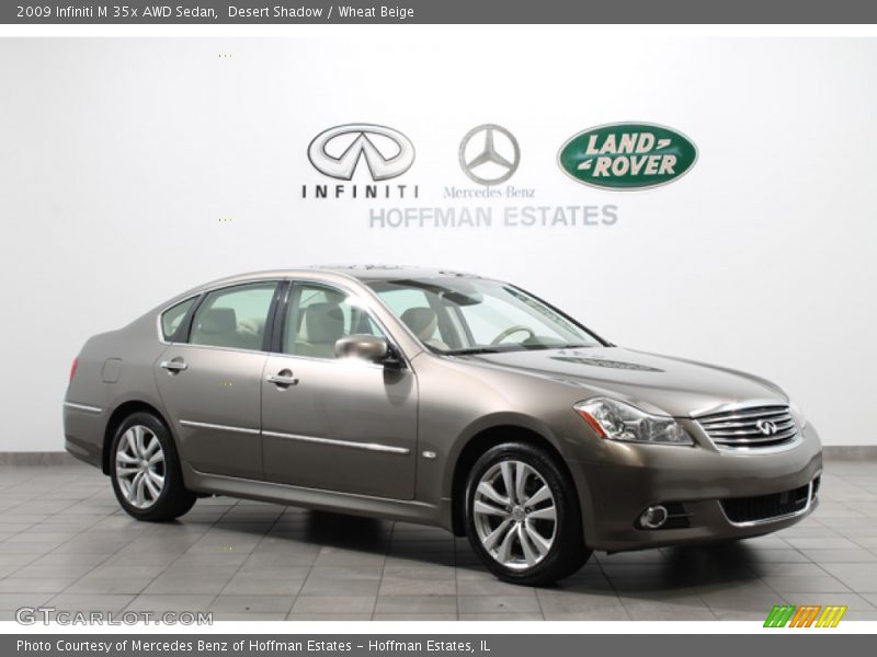 Desert Shadow / Wheat Beige 2009 Infiniti M 35x AWD Sedan