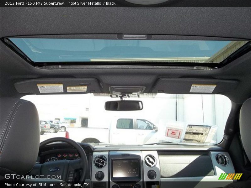 Ingot Silver Metallic / Black 2013 Ford F150 FX2 SuperCrew