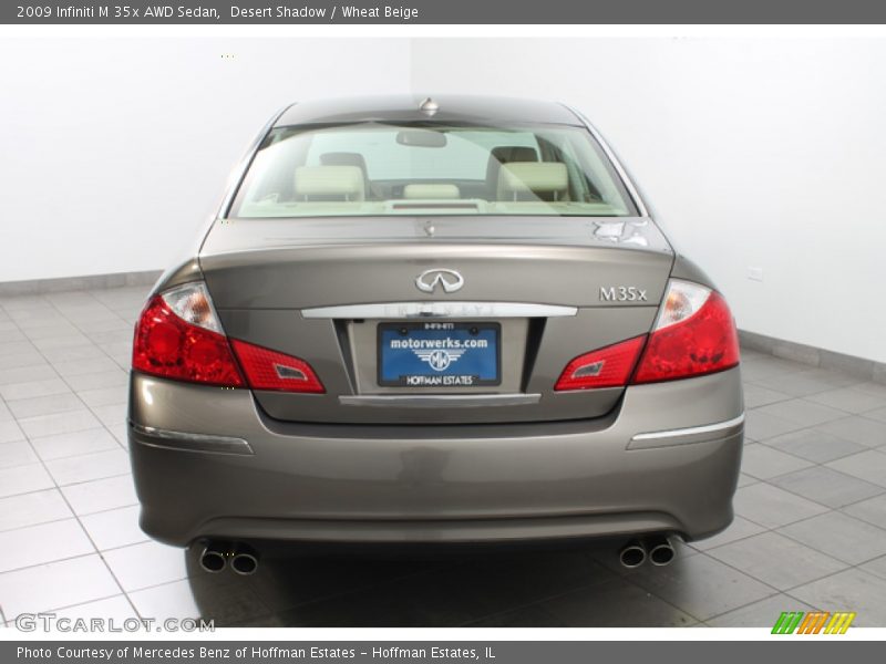 Desert Shadow / Wheat Beige 2009 Infiniti M 35x AWD Sedan