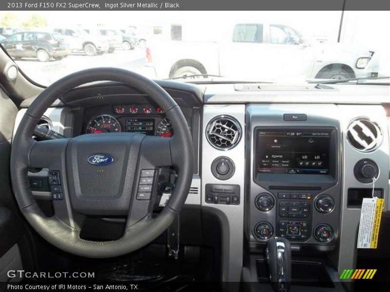 Ingot Silver Metallic / Black 2013 Ford F150 FX2 SuperCrew
