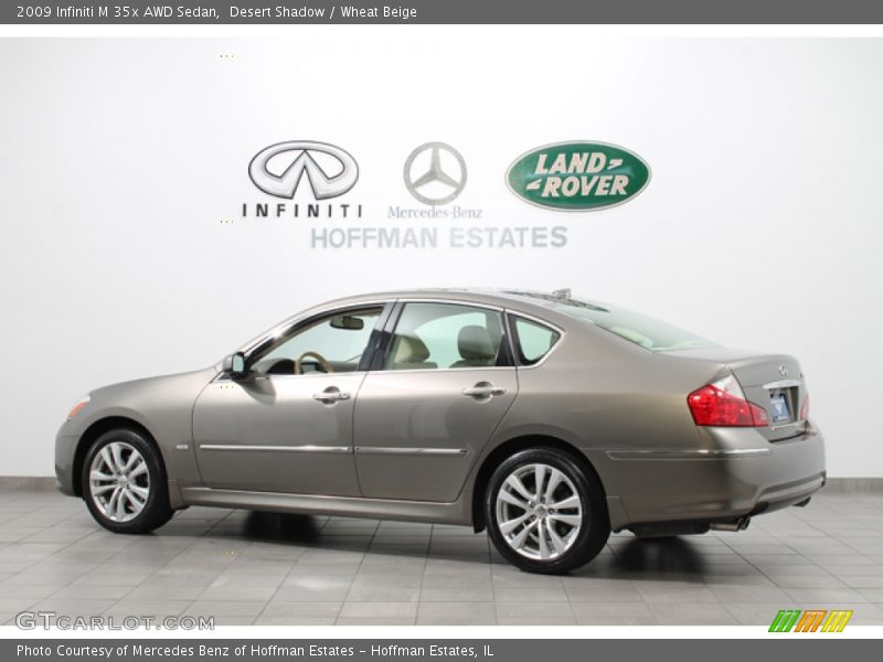 Desert Shadow / Wheat Beige 2009 Infiniti M 35x AWD Sedan