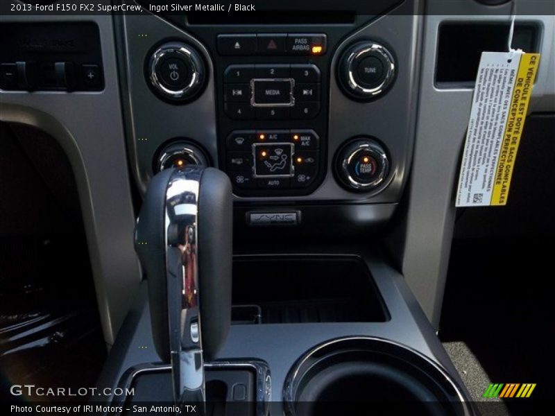 Ingot Silver Metallic / Black 2013 Ford F150 FX2 SuperCrew