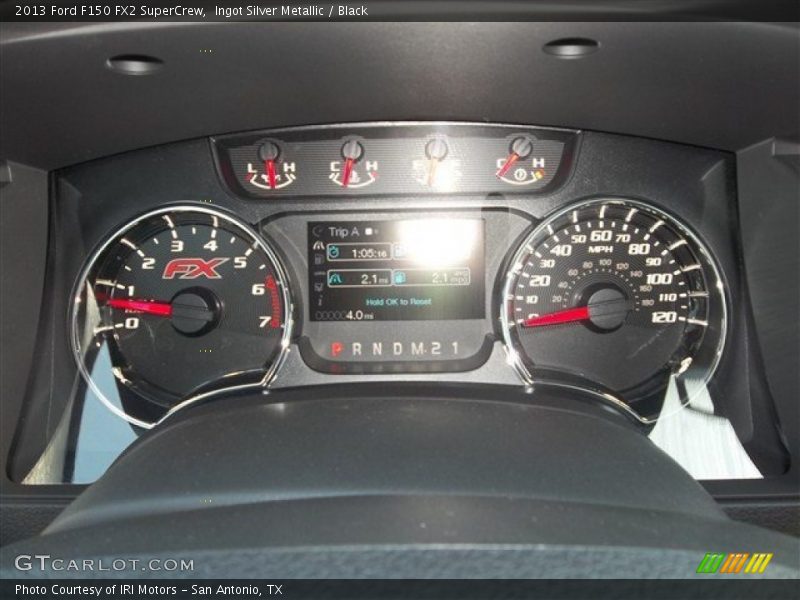Ingot Silver Metallic / Black 2013 Ford F150 FX2 SuperCrew