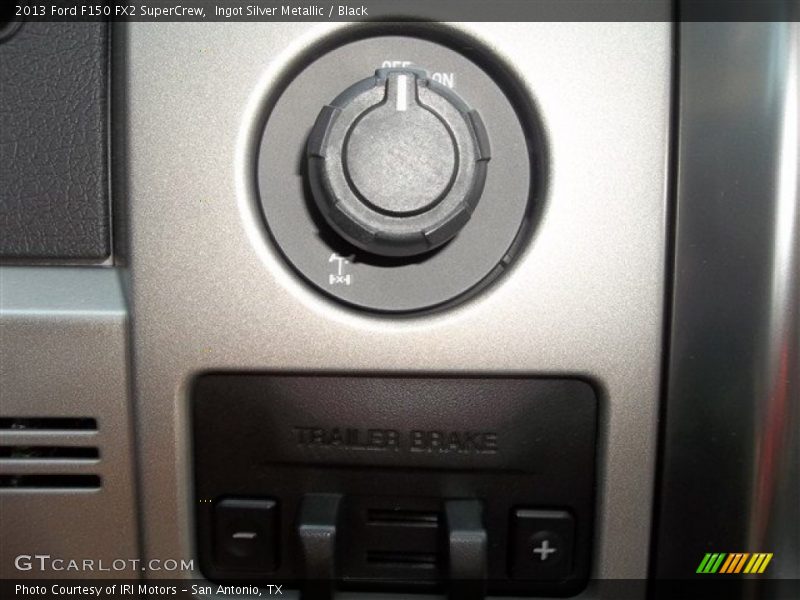 Ingot Silver Metallic / Black 2013 Ford F150 FX2 SuperCrew