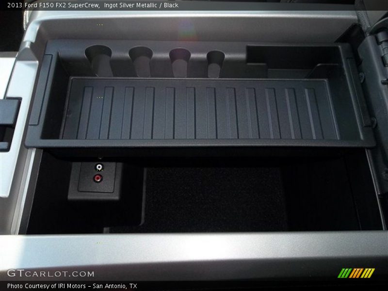 Ingot Silver Metallic / Black 2013 Ford F150 FX2 SuperCrew