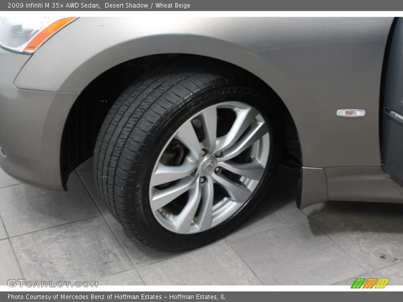  2009 M 35x AWD Sedan Wheel
