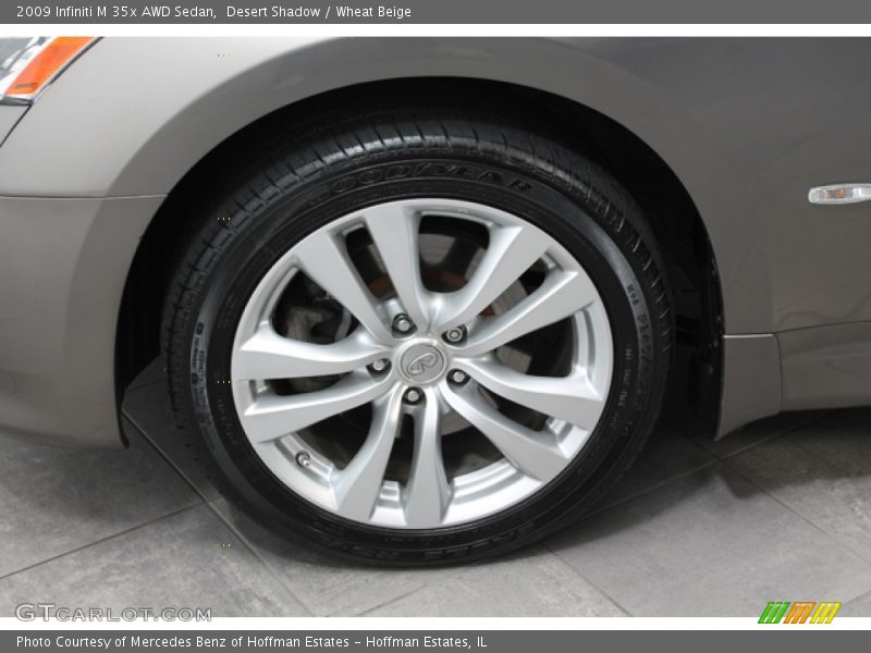  2009 M 35x AWD Sedan Wheel