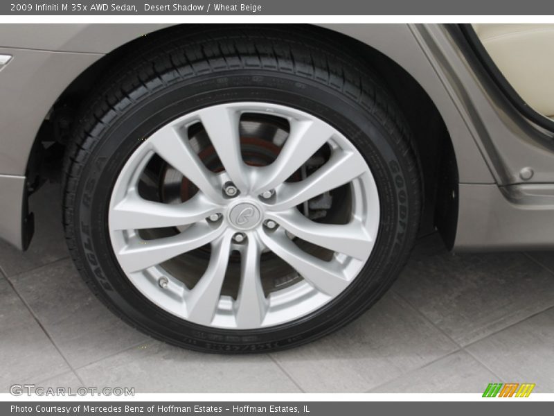  2009 M 35x AWD Sedan Wheel