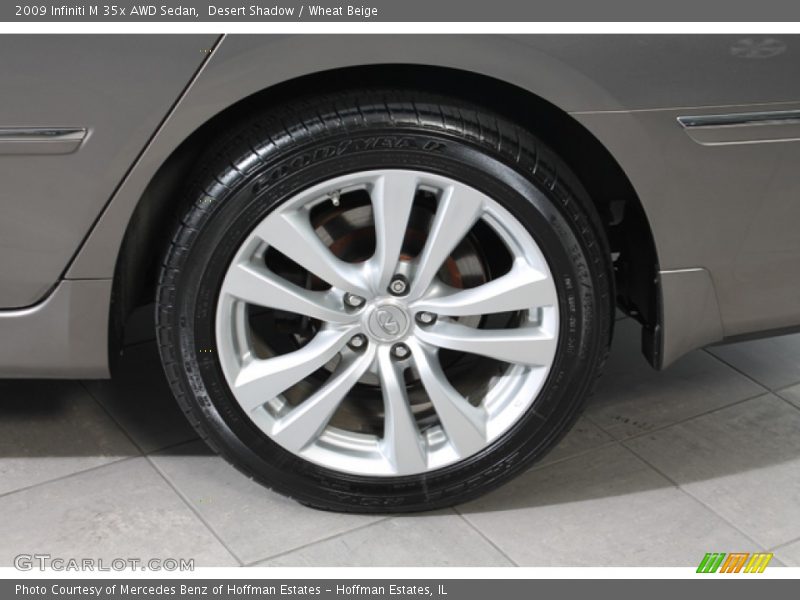  2009 M 35x AWD Sedan Wheel