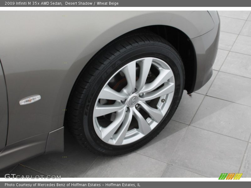 Desert Shadow / Wheat Beige 2009 Infiniti M 35x AWD Sedan