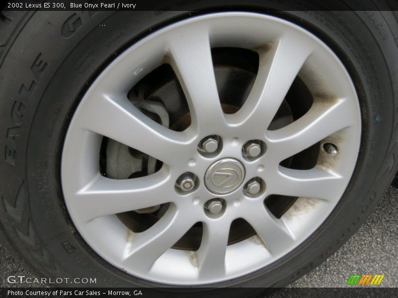 Blue Onyx Pearl / Ivory 2002 Lexus ES 300