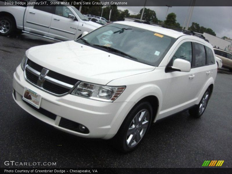 Stone White / Dark Slate Gray/Light Graystone 2009 Dodge Journey SXT