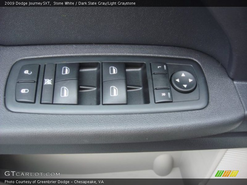 Stone White / Dark Slate Gray/Light Graystone 2009 Dodge Journey SXT