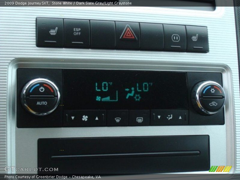 Stone White / Dark Slate Gray/Light Graystone 2009 Dodge Journey SXT