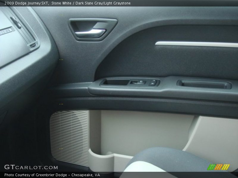 Stone White / Dark Slate Gray/Light Graystone 2009 Dodge Journey SXT