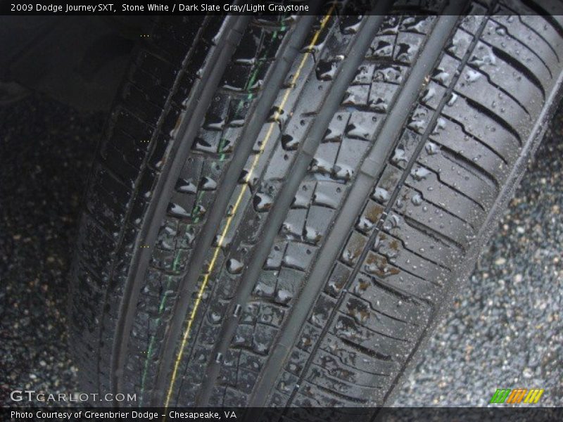 Stone White / Dark Slate Gray/Light Graystone 2009 Dodge Journey SXT