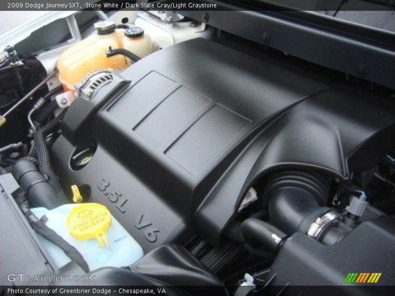 Stone White / Dark Slate Gray/Light Graystone 2009 Dodge Journey SXT