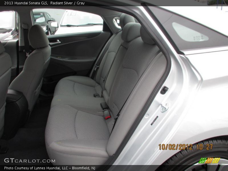 Radiant Silver / Gray 2013 Hyundai Sonata GLS