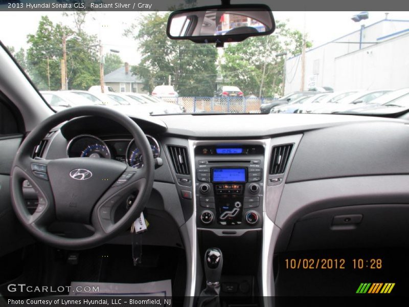 Radiant Silver / Gray 2013 Hyundai Sonata GLS