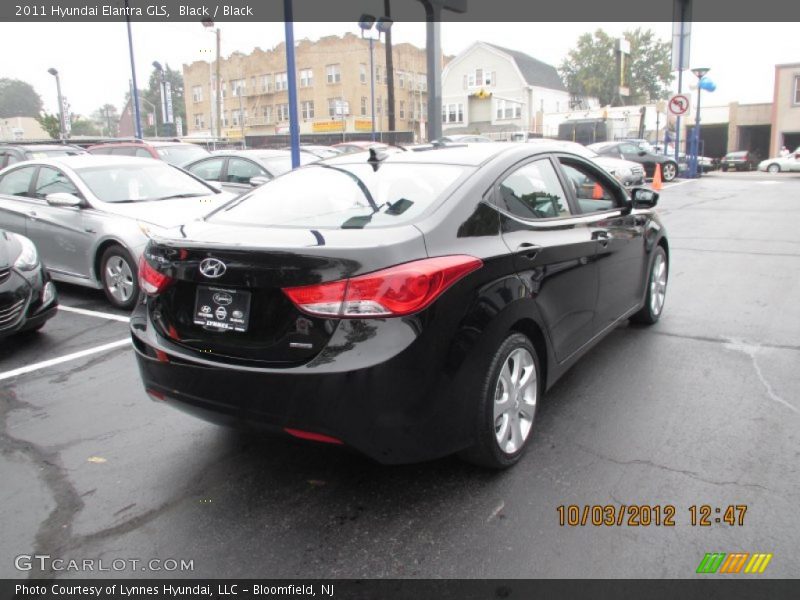 Black / Black 2011 Hyundai Elantra GLS