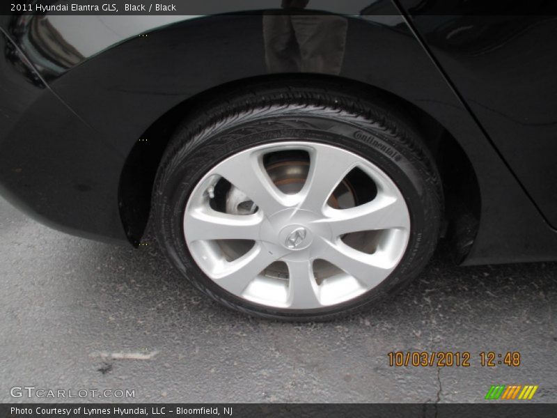 Black / Black 2011 Hyundai Elantra GLS